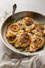 Quick Lemon Thyme Chicken {Plate-Licking Good!} - Nourish And Fete