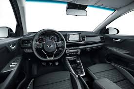 It is a subcompact car that has been in as for the pricing, the base model kia rio 1.4 sl at comes with a php 807,000 suggested retail price (srp) and the manual transmission variant. Kia Rio Gt Line Unveiled 1 0l Turbo With 119 Hp 171 Nm 6 Speed Manual Autobuzz My