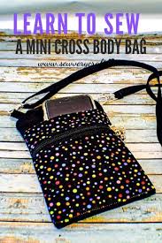 Learn To Sew A Mini Cross Body Bag Cross Body Bag Pattern Bag Patterns To Sew Bag Pattern