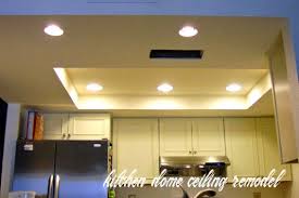 Kitchen Dome Ceiling Remodel Kitchen Lighting Remodel Recessed Lighting Layout Ceiling Remodel