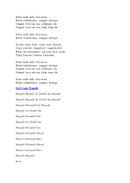 Selamat pengantin baru diciptakan oleh p.ramlee dan dinyanyikan oleh saloma.diambil dari film madu tiga. Lirik Lagu Selamat Pengantin Baru Katakataku