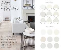 Paint Scheme White Offwhite Neutrals