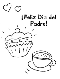 Ausmalbild als gratis druckvorlage im pdf format. Kostenlose Malvorlage Vatertag Kaffee Und Kuchen Zum Vatertag Zum Ausmalen