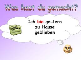 Im ersteren fall sprechen wir jeweils vom eigenen zuhause; Was Hast Du Gemacht Talking About Past Events Past Before Now Now Ppt Herunterladen