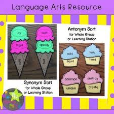 Synonym And Antonym Activities For Whole Group Or Learning Stations Antonyms Activities Synonyms And Antonyms Antonym