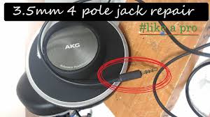 How much do you truly know about your headphone jack and its impact on the quality of your audio if it has 3 conductors, it may be called a 3 conductor plug. Repair Fix Headpones 3 5mm 4 Pole Jack Plug Like A Pro Youtube