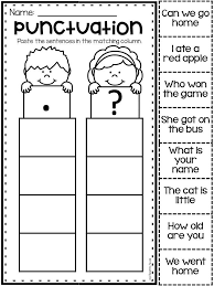 Grammar Worksheet Packet Sentences Punctuation Capitals Conjunctions More Kindergarten Writing First Grade Writing Writing Lessons
