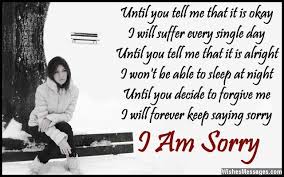 Pin On I Am Sorry Messages Quotes And Poems