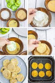 This post walks you through how to make fried green tomatoes and also explains how to. Air Fryer Green Tomatoes Sustainable Cooks