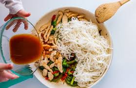 Sweet & sour chili garlic noodles. Chicken Stir Fry With Rice Noodles 30 Minute Meal