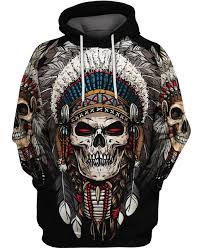 Native Hoodie N738 Hoodie Print Native American Style Outfits Hoodies