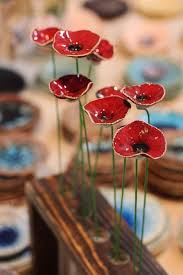 Red Flowers Housewarming Gift Flowers Centerpiece Flowers Decorations Ceramic Flowers Spring Decor Goruntuler Ile Ev Hediyeleri Masa Susu 3d Baski