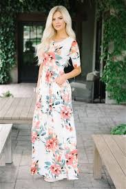 Meet The Makenna A Neesee S Dresses Exclusive You Will Not Find This Dress At Any Other Boutique Adorable Maxi D Modest Dresses Floral Maxi Dress Maxi Dress