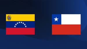 Arturo vidal (chile) trifft mit dem linken fuß aus der strafraummitte. Bein Venezuela Vs Chile