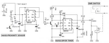 Automatic Hand Dryer Circuit Hand Dryer Circuit Diagram Circuit