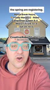 Coming up at Creative Rebel Studio!!! Camp, drop ins, classes!!!