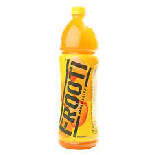 The combination of sweet and sour mangoes makes it more refreshing and tasty. Frooti Fruit Juice Mango Drink 1l Bottle Amazon In Grocery Gourmet Foods