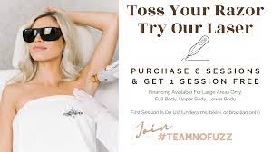 This package includes six laser hair removal treatment sessions. Laser Hair Removal Promotion Eurotan