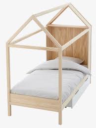 Lit Cabane En Bois Bois Vertbaudet Lit Cabane Lit Enfant Cabane Bois
