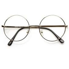 Vintage Lennon Inspired Clear Lens Round Frame Glasses 9222 Round Glasses Frames Circular Glasses Vintage Eye Glasses