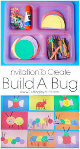 Invitation To Create Build A Bug Preschool Activities Preschool Crafts Preschool Art