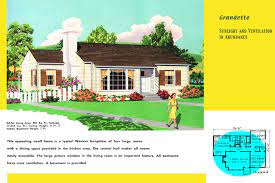 Typical subfloor in 1950's ranch house. 1950s House Plans For Popular Ranch Homes