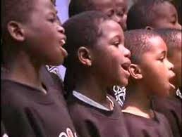 African Children singing Gospel