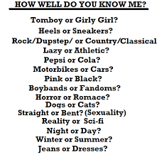 What is your future spouse doing right now? How Well Do You Know Me By Howlinghill D8klt6w By Wildberriespounce On Deviantart