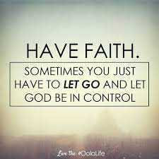 It is not of ourselves; Have Faith Sometimes You Just Have To Let Go And Let God Be In Control Spiritual Quotes Faith Let Go And Let God