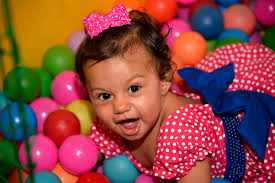 Minha primeira festinha. Maria Ayla.