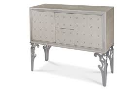 Various vinyl, mixed media, and four finish colors. Hollywood Swank Formal Dining Room Collection In Pearl By Aico
