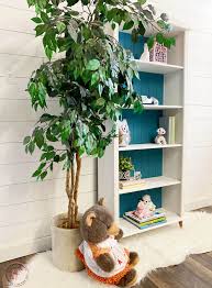 Nursery bookshelf ideas with cute and playful designs. Small Mid Century Modern Nursery Bookcase Makeover Interior Frugalista