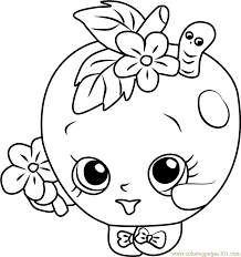 The spruce / elise degarmo the easter coloring pages in the list below are sure to put your chi. Apple Blossom Shopkins Coloring Page For Kids Free Shopkins Printable Coloring Pages Online For Kids Coloringpages101 Com Coloring Pages For Kids