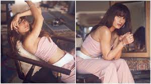 Fatima Sana Shaikh sets internet on fire in nude pink bandeau top, trousers  set | Hindustan Times