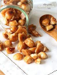 Toffee Glazed Macadamia Nuts Cookies And Cups Macadamia Nut Recipes Nut Recipes Nut Snacks