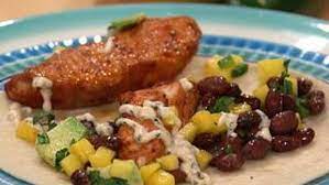 · get charred tacos al pastor recipe from food network. Katie Lee S Fish Tacos With Creamy Chipotle Sauce Rachael Ray Show