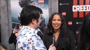 Baby Rose Carpet Interview at Creed III Los Angeles Premiere
