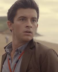 The first time these three shared a scene in Broadchurch., Alec Hardy and  Ellie Miller are questioned by Olly Stevens