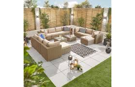 Details about black grey corner modular rattan weave sofa. Chelsea 4a Rattan Corner Sofa Set