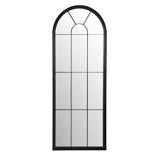 Specchio Finestra In Metallo Nero 72x184 Botanique Maisons Du Monde Metallrahmen Spiegel Fenster