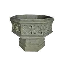 When you're looking for a timeless feel, explore lawn ornaments featuring classic and abstract designs. Urn Planter Decorative Indoor Outdoor Pot Granite Cast Stone Gothic 19 5 Inch Walmart Com Walmart Com