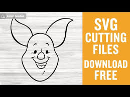 Download Piglet Svg Free Winnie The Pooh Svg Disney Svg Instant Download Animal Svg Cartoon Svg Pig Svg Shirt Design Free Vector Files Dxf 0482 Freesvgplanet