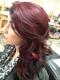 That's just the way it photographed in that particular light. Dark Brown And Dark Red Hair Novocom Top