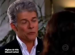 José Mayer e Regina Duarte como Greg e Helena em PÁGINAS DA VIDA de Manoel  Carlos