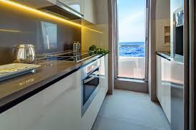 The boat galley can be overwhelming with over 1,200 articles. Azimut Yachts Interior Kitchen Seatech Marine Products Daily Watermakers Kitchen Design Galley Kitchen Design Modern Kitchen Design
