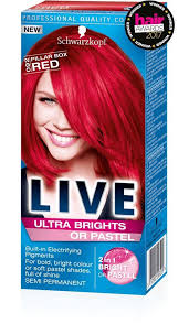 Dyeing your hair red can be tricky because red is a difficult shade to achieve. Schwarzkopf Color Pillar Ultra Brights Dyed Red Hair Dyed Hair Bright Red Hair