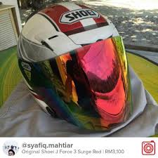 Find great deals on ebay for shoei j force 3 helmet. Syafiq Mahtiar On Twitter Selling Original Shoei J Force 3 Surge Red Rm3 100 Https T Co Tbtl6ydxls Carousell Thecarousell