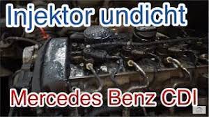 4x mercedes injector washer seal all cdi engines 1.55mm dichtung clk ml gl. Mercedes Benz Cdi Injektor Undicht Injector Leaking Youtube