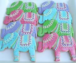 These Are Beautiful Elephant Cookies Elephant Cookies Royal Icing Cookies Beautiful Cookies