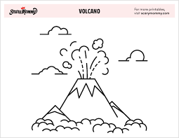 Previous post little prince cleaning volcanoes coloring page. Free Volcano Coloring Pages Exploding With Fun